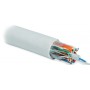 Hyperline UUTP25W-C5-S24-IN-PVC-GY (UTP25W-C5-SOLID-INDOOR-PVC) Кабель витая пара, неэкранированная U/UTP, категория 5, 25 пар (4 пары (24 AWG)х6 +1 пара (24 AWG)), одножильный (solid), 1 пара в PVC оболочке, PVC, –20°C – +75°C, серый Hyperline UUTP25W-C5-S24-IN-PVC-GY (UTP25W-C5-SOLID-INDOOR-PVC) Кабель витая пара, неэкранированная U/UTP, категория 5, 25 пар (4 пары (24 AWG)х6 +1 пара (24 AWG)), одножильный (solid), 1 пара в PVC оболочке, PVC, –20°C – +75°C, серый