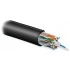 Hyperline UUTP25W-C5-S24-OUT-PE-BK (UTP25W-C5-SOLID-OUTDOOR-PE) Кабель витая пара, неэкранированная U/UTP, категория 5, 25 пар (4 пары (24 AWG)х6 + 1пара (24 AWG)), одножильный (solid), внешний, PE, -40°C – +60°C, черный Hyperline UUTP25W-C5-S24-OUT-PE-BK (UTP25W-C5-SOLID-OUTDOOR-PE) Кабель витая пара, неэкранированная U/UTP, категория 5, 25 пар (4 пары (24 AWG)х6 + 1пара (24 AWG)), одножильный (solid), внешний, PE, -40°C – +60°C, черный