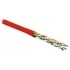 Hyperline UUTP4-C5E-P24-IN-LSZH-RD-305 (305 м) Кабель витая пара, неэкранированная U/UTP, категория 5e, 4 пары (24 AWG), многожильный (patсh), LSZH, нг(А)-HF, -20°C– +75°C, красный Hyperline UUTP4-C5E-P24-IN-LSZH-RD-305 (305 м) Кабель витая пара, неэкранированная U/UTP, категория 5e, 4 пары (24 AWG), многожильный (patсh), LSZH, нг(А)-HF, -20°C– +75°C, красный