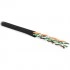 Hyperline UUTP4-C5E-P24-IN-PVC-BK-100 (100 м) Кабель витая пара, неэкранированная U/UTP, категория 5e, 4 пары (24 AWG), многожильный (patсh), PVC, -20°C – +75°C, черный Hyperline UUTP4-C5E-P24-IN-PVC-BK-100 (100 м) Кабель витая пара, неэкранированная U/UTP, категория 5e, 4 пары (24 AWG), многожильный (patсh), PVC, -20°C – +75°C, черный