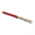 Hyperline UUTP4-C5E-P24-IN-PVC-RD-305 (305 м) Кабель витая пара, неэкранированная U/UTP, категория 5e, 4 пары (24 AWG), многожильный (patсh), PVC, -20°C – +75°C, красный Hyperline UUTP4-C5E-P24-IN-PVC-RD-305 (305 м) Кабель витая пара, неэкранированная U/UTP, категория 5e, 4 пары (24 AWG), многожильный (patсh), PVC, -20°C – +75°C, красный