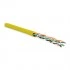 Hyperline UUTP4-C5E-P24-IN-PVC-YL-305 (305 м) Кабель витая пара, неэкранированная U/UTP, категория 5e, 4 пары (24 AWG), многожильный (patсh), PVC, -20°C – +75°C, желтый Hyperline UUTP4-C5E-P24-IN-PVC-YL-305 (305 м) Кабель витая пара, неэкранированная U/UTP, категория 5e, 4 пары (24 AWG), многожильный (patсh), PVC, -20°C – +75°C, желтый