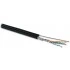 Hyperline UUTP4-C5E-S24-2SW-OUT-PE-BK-500 (500 м) Кабель витая пара U/UTP, кат.5e, 4 пары (24 AWG), одножильный (solid), с усил. металл.тросом, внешний, PE, -40°C-+60°C, черный- гарантия: 15 лет компонентная Hyperline UUTP4-C5E-S24-2SW-OUT-PE-BK-500 (500 м) Кабель витая пара U/UTP, кат.5e, 4 пары (24 AWG), одножильный (solid), с усил. металл.тросом, внешний, PE, -40°C-+60°C, черный- гарантия: 15 лет компонентная