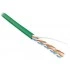 Hyperline UUTP4-C5E-S24-IN-PVC-GN-100 (100 м) Кабель витая пара, неэкранированная U/UTP, категория 5e, 4 пары (24 AWG), одножильный (solid), PVC, -20°C – +75°C, зеленый - гарантия: 15 лет компонентная, 25 лет системная Hyperline UUTP4-C5E-S24-IN-PVC-GN-100 (100 м) Кабель витая пара, неэкранированная U/UTP, категория 5e, 4 пары (24 AWG), одножильный (solid), PVC, -20°C – +75°C, зеленый - гарантия: 15 лет компонентная, 25 лет системная