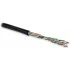 Hyperline UUTP4-C5E-S24-OUT-PE-BK-500 (500 м) Кабель витая пара, неэкранированный U/UTP, категория 5e, 4 пары(24 AWG), одножильный (solid), внешний, PE, -40°C - +60°C, черный - гарантия: 15 лет компонентная Hyperline UUTP4-C5E-S24-OUT-PE-BK-500 (500 м) Кабель витая пара, неэкранированный U/UTP, категория 5e, 4 пары(24 AWG), одножильный (solid), внешний, PE, -40°C - +60°C, черный - гарантия: 15 лет компонентная