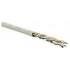 Hyperline UUTP4-C6-P24-NCR-IN-PVC-GY-305 (305 м) Кабель витая пара, неэкранированная U/UTP, категория 6, 4 пары (24 AWG), многожильный (patсh), без разделителя, PVC, -20°С – +75°С, серый Hyperline UUTP4-C6-P24-NCR-IN-PVC-GY-305 (305 м) Кабель витая пара, неэкранированная U/UTP, категория 6, 4 пары (24 AWG), многожильный (patсh), без разделителя, PVC, -20°С – +75°С, серый
