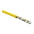 Hyperline UUTP4-C6-P24-NCR-IN-PVC-YL-100 (100 м) Кабель витая пара, неэкранированная U/UTP, категория 6, 4 пары (24 AWG), многожильный (patсh), без разделителя, PVC, нг(А)-HF, –5°C–+60°C, желтый Hyperline UUTP4-C6-P24-NCR-IN-PVC-YL-100 (100 м) Кабель витая пара, неэкранированная U/UTP, категория 6, 4 пары (24 AWG), многожильный (patсh), без разделителя, PVC, нг(А)-HF, –5°C–+60°C, желтый
