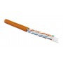 Hyperline UUTP4-C6-S23-IN-LSZH-OR-100 (100 м) Кабель витая пара U/UTP, категория 6, 4 пары (23 AWG), одножильный (solid), с разделителем, LSZH, нг(А)-HF, –20°C – +75°C, оранжевый - гарантия:15 лет компонентная, 25 лет системная Hyperline UUTP4-C6-S23-IN-LSZH-OR-100 (100 м) Кабель витая пара U/UTP, категория 6, 4 пары (23 AWG), одножильный (solid), с разделителем, LSZH, нг(А)-HF, –20°C – +75°C, оранжевый - гарантия:15 лет компонентная, 25 лет системная