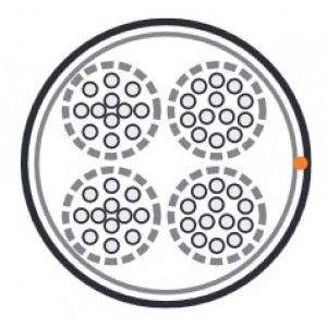 Hyperline UUTP50-C3-S24-IN-LSZH-GY Кабель витая пара, неэкранированная U/UTP, категория 3, 50 пар (24 AWG), одножильный (solid), LSZH нг(А)-HF, -20°C до +60°C, серый Hyperline UUTP50-C3-S24-IN-LSZH-GY Кабель витая пара, неэкранированная U/UTP, категория 3, 50 пар (24 AWG), одножильный (solid), LSZH нг(А)-HF, -20°C до +60°C, серый