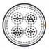 Hyperline UUTP50-C3-S24-OUT-PE-BK (UTP50-C3-SOLID-OUTDOOR) Кабель витая пара, неэкранированная U/UTP, категория 3, 50 пар (24 AWG), одножильный (solid), внешний, UV PE, -40°C - +50°C, черный Hyperline UUTP50-C3-S24-OUT-PE-BK (UTP50-C3-SOLID-OUTDOOR) Кабель витая пара, неэкранированная U/UTP, категория 3, 50 пар (24 AWG), одножильный (solid), внешний, UV PE, -40°C - +50°C, черный