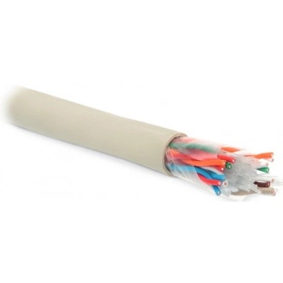 Hyperline UUTP8M-C5-S24-IN-LSZH-GY Кабель витая пара, неэкранированная U/UTP, категория 5, 8 пар (24 AWG), одножильный (solid), LSZH нг(А)-HF, –20°C - +75°C, серый