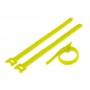Hyperline WAS-180-YL Хомут для кабеля, липучка с мягкой застежкой, 180x14 мм, желтый Hyperline WAS-180-YL Хомут для кабеля, липучка с мягкой застежкой, 180x14 мм, желтый