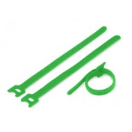 Hyperline WAS-210-GN Хомут для кабеля, липучка с мягкой застежкой, 210x14 мм, зеленый