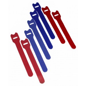 Hyperline WASN-125-mix-10 Хомут для кабеля, липучка с мягкой застежкой, 125x14 мм, цвет в ассортименте (10 шт.) Hyperline WASN-125-mix-10 Хомут для кабеля, липучка с мягкой застежкой, 125x14 мм, цвет в ассортименте (10 шт.)